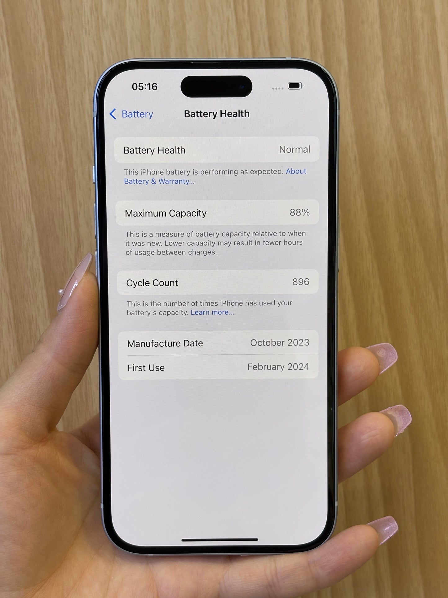 iPhone 15, 512GB (Grade A) *90579