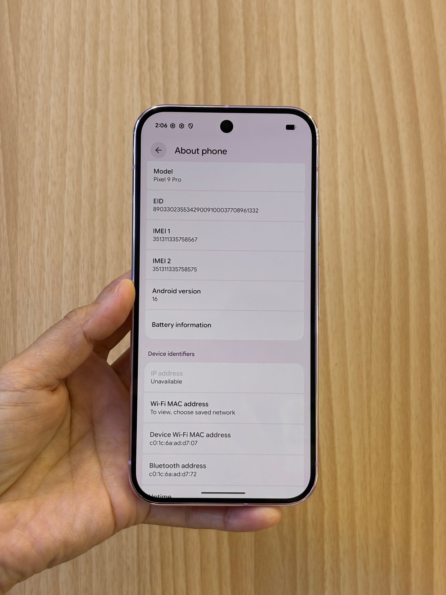 Google Pixel 9 Pro, 256GB (Grade A) *58567