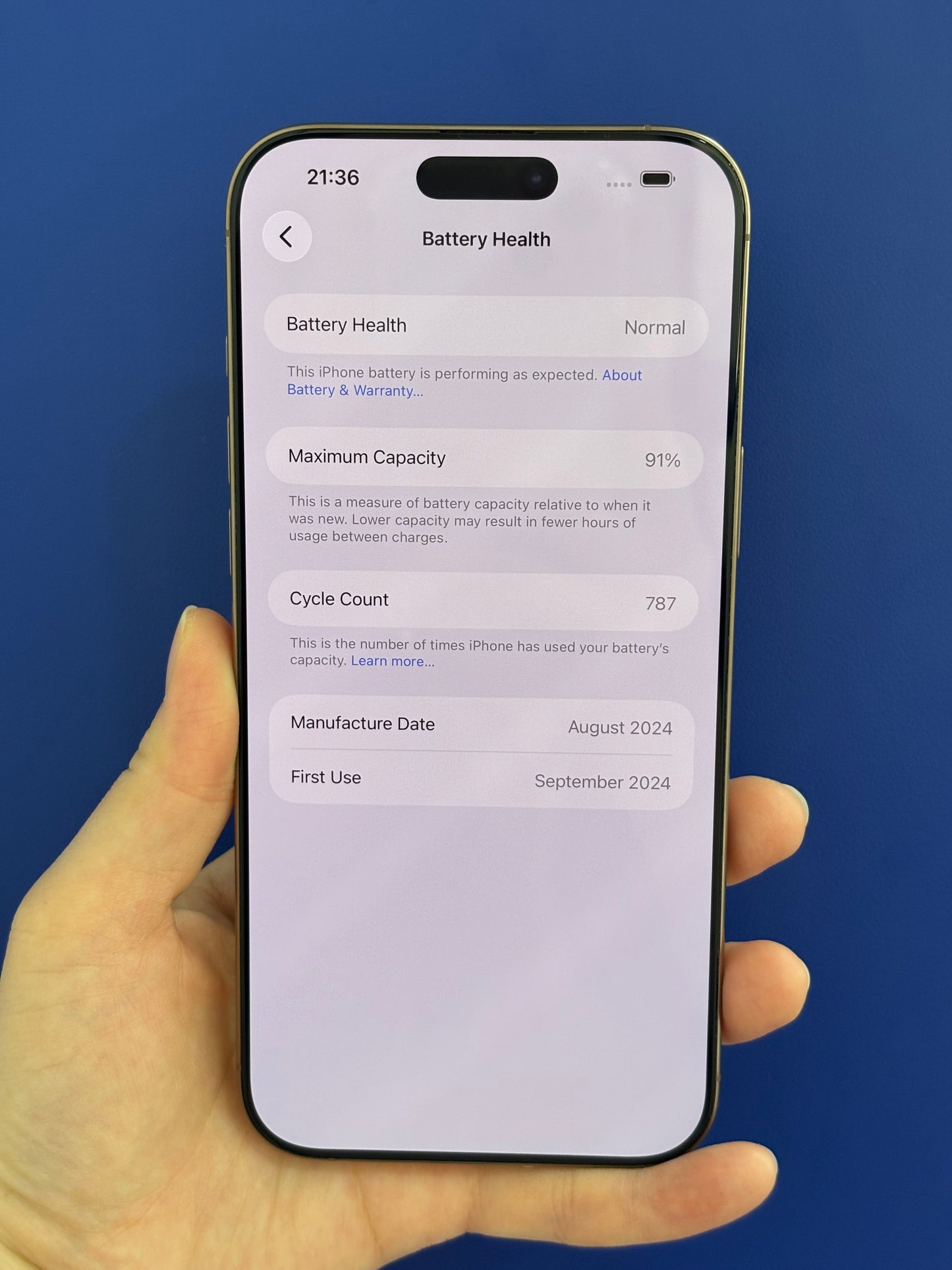 iPhone 16 Pro Max, 256GB (Grade B) *60383