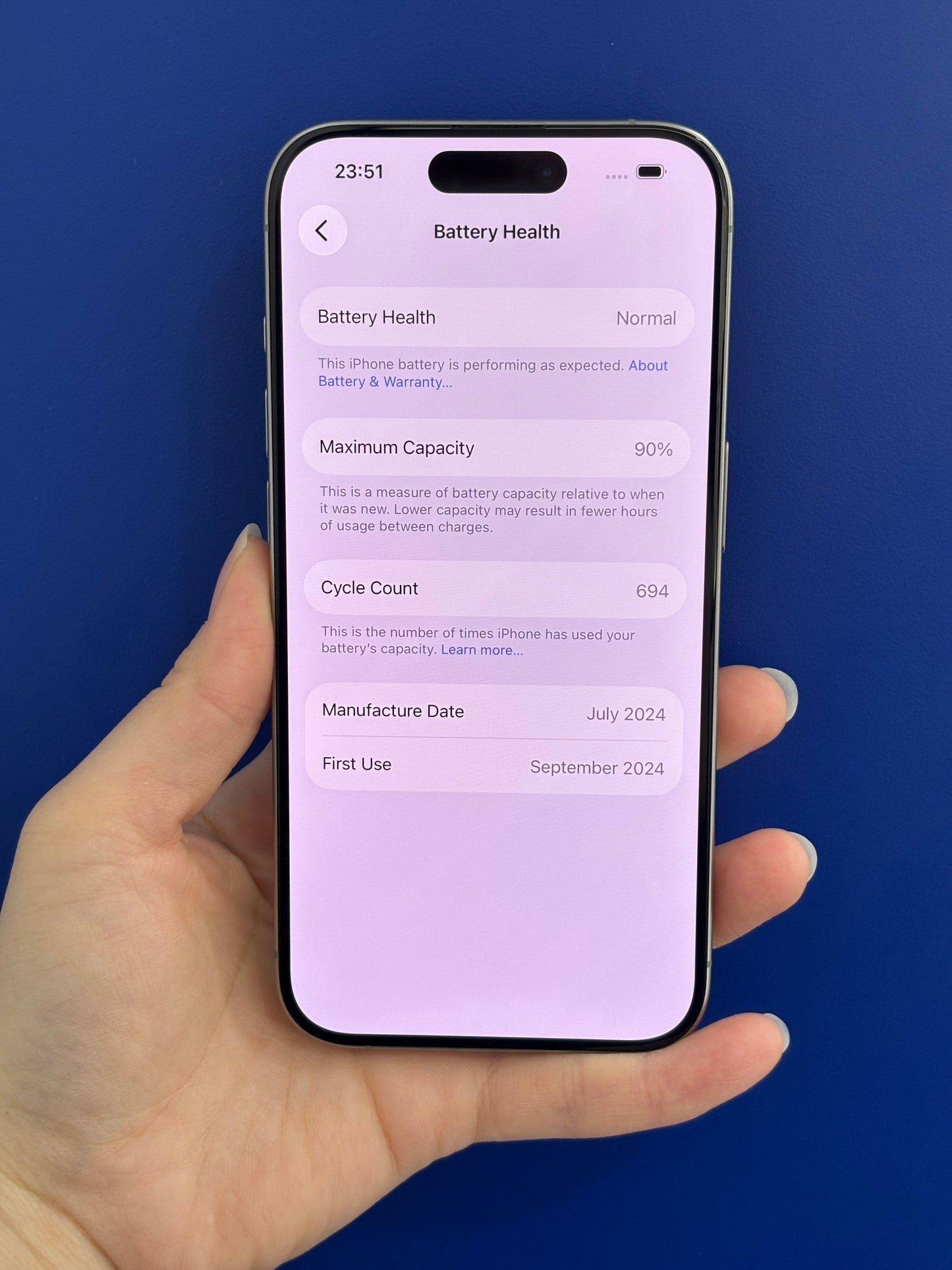 iPhone 15 Pro, 256GB (Grade A) *12842