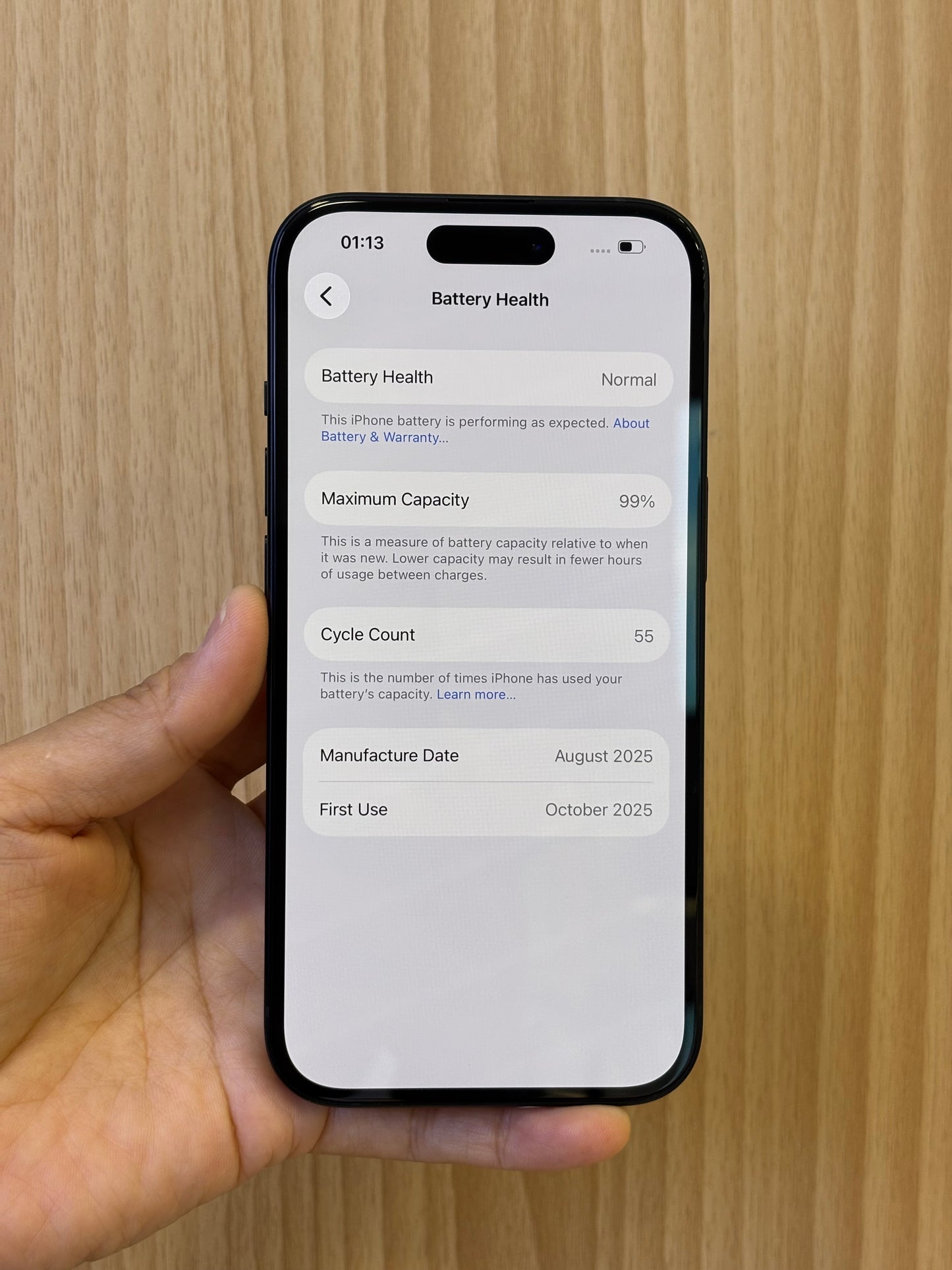iPhone 15, 128GB (Grade A) *56038
