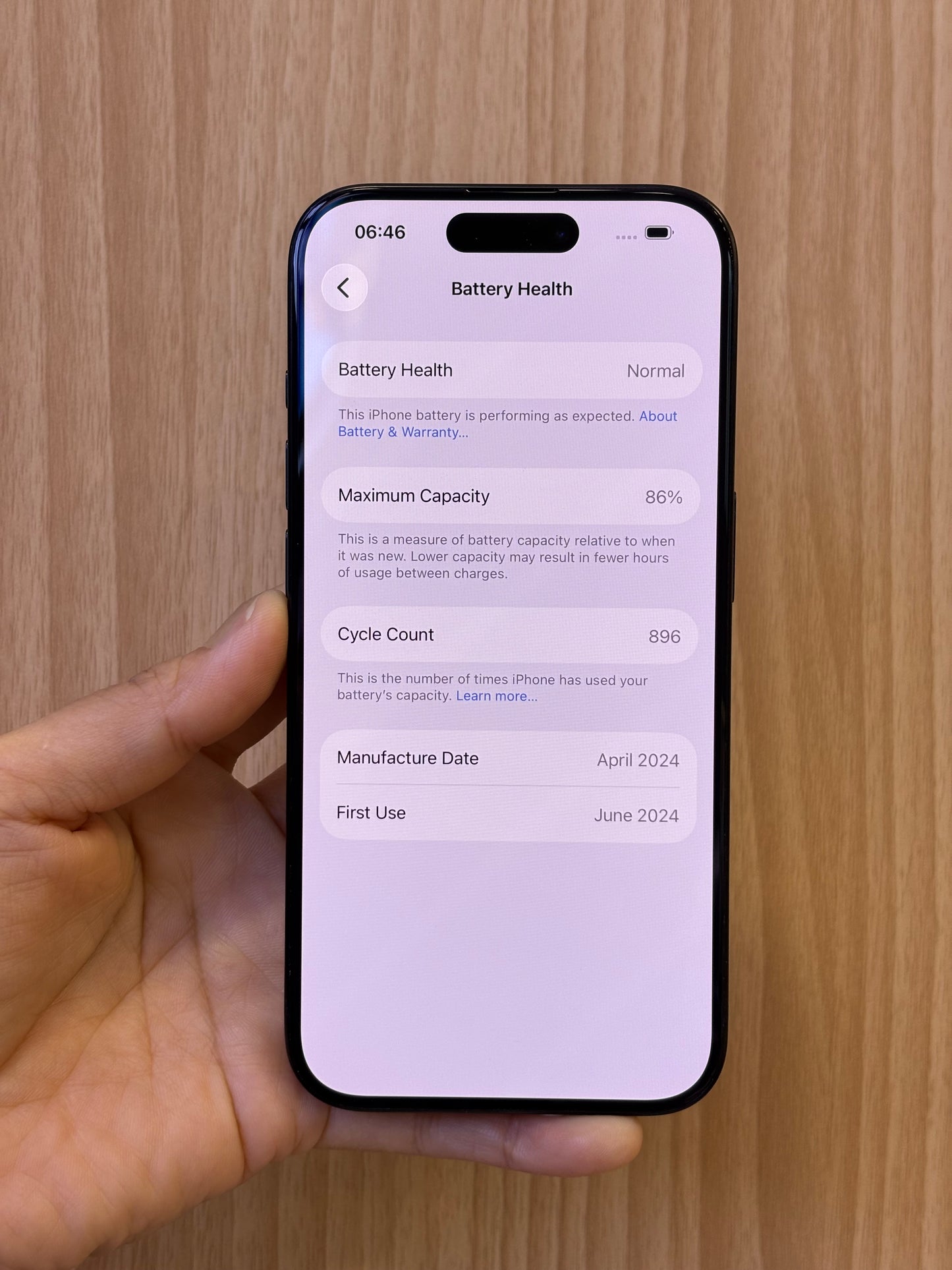 iPhone 15 Pro, 256GB (Grade A) *13836