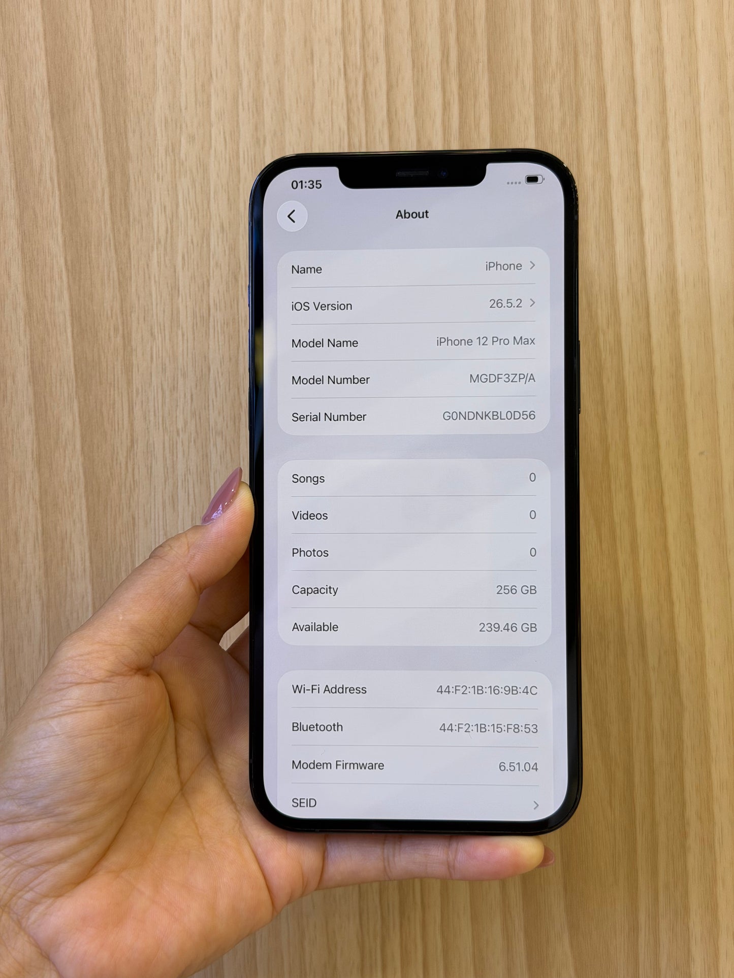 iPhone 12 Pro Max, 256GB (Grade AB) *25965