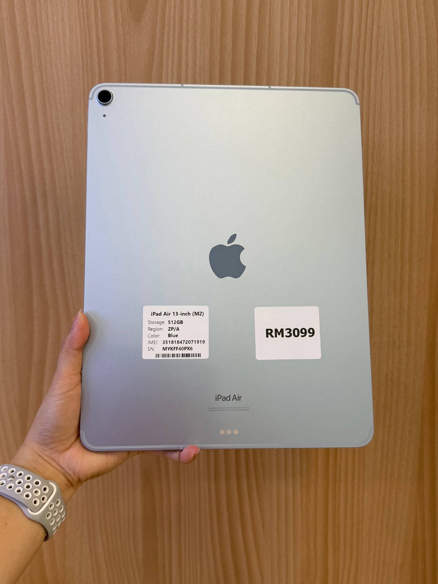iPad Air 13-inch (M2) Cellular, 512GB *71919