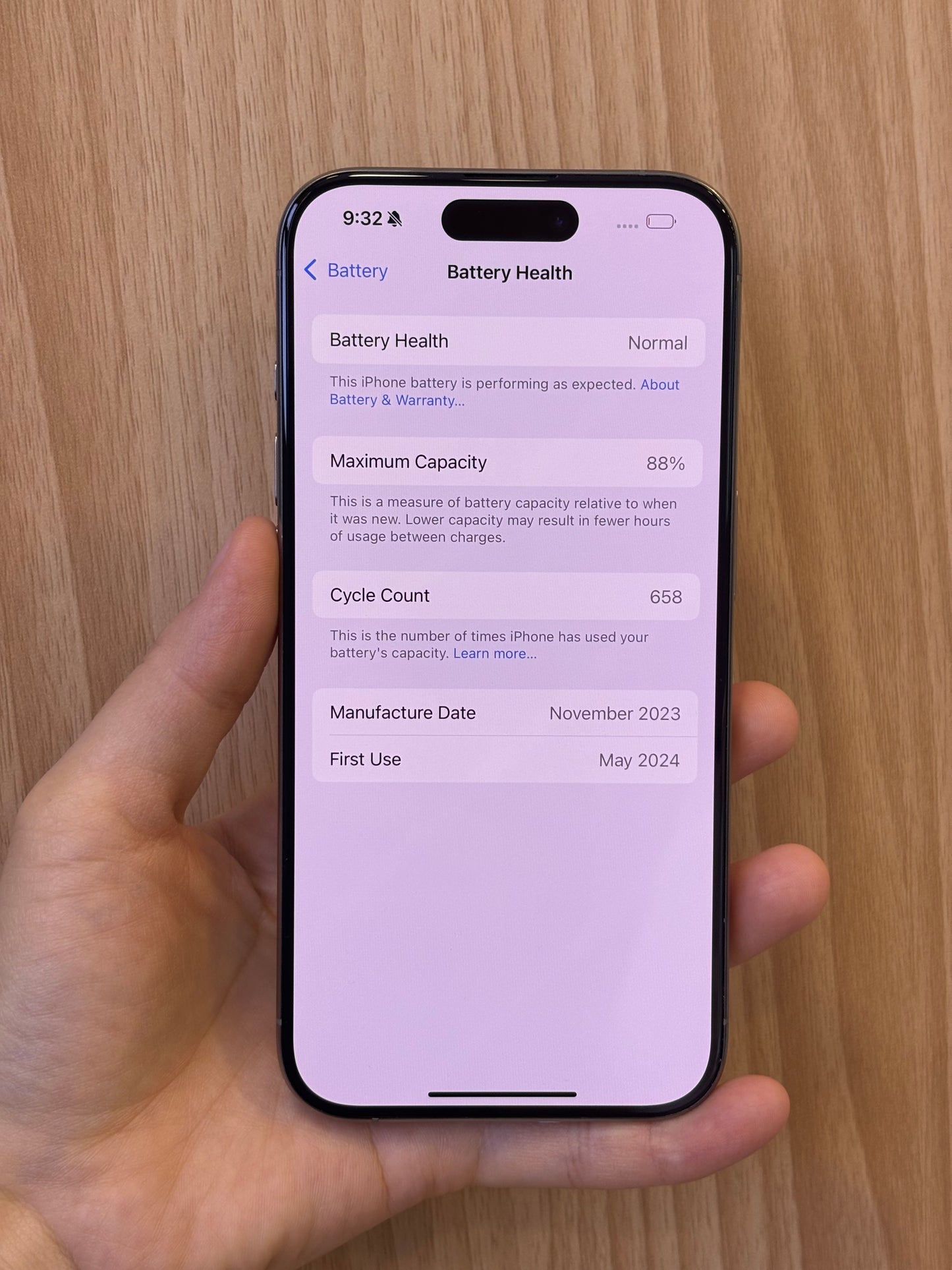 iPhone 15 Pro, 256GB (Grade A) *59937