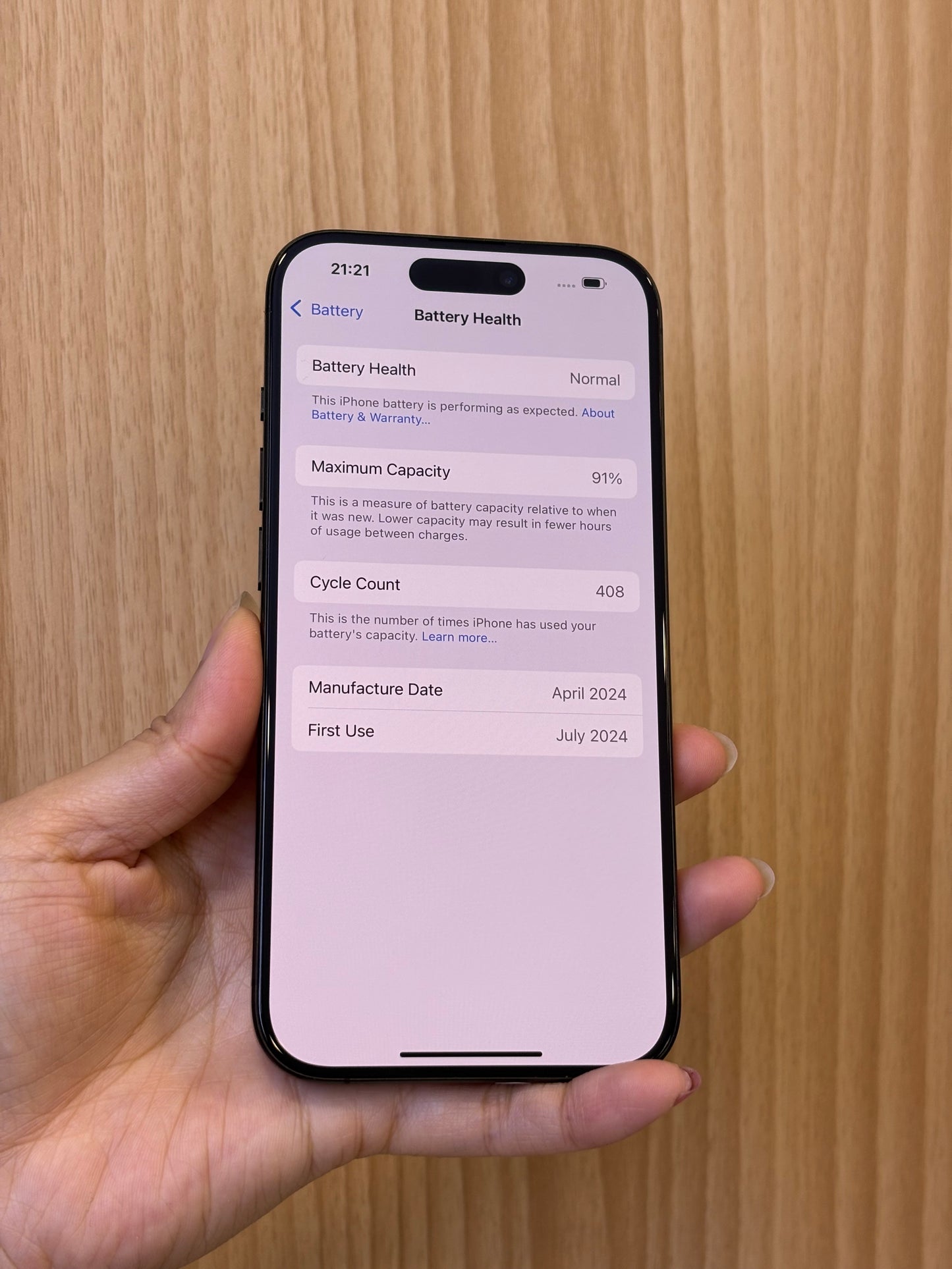 iPhone 15 Pro, 128GB (Grade A) *93410