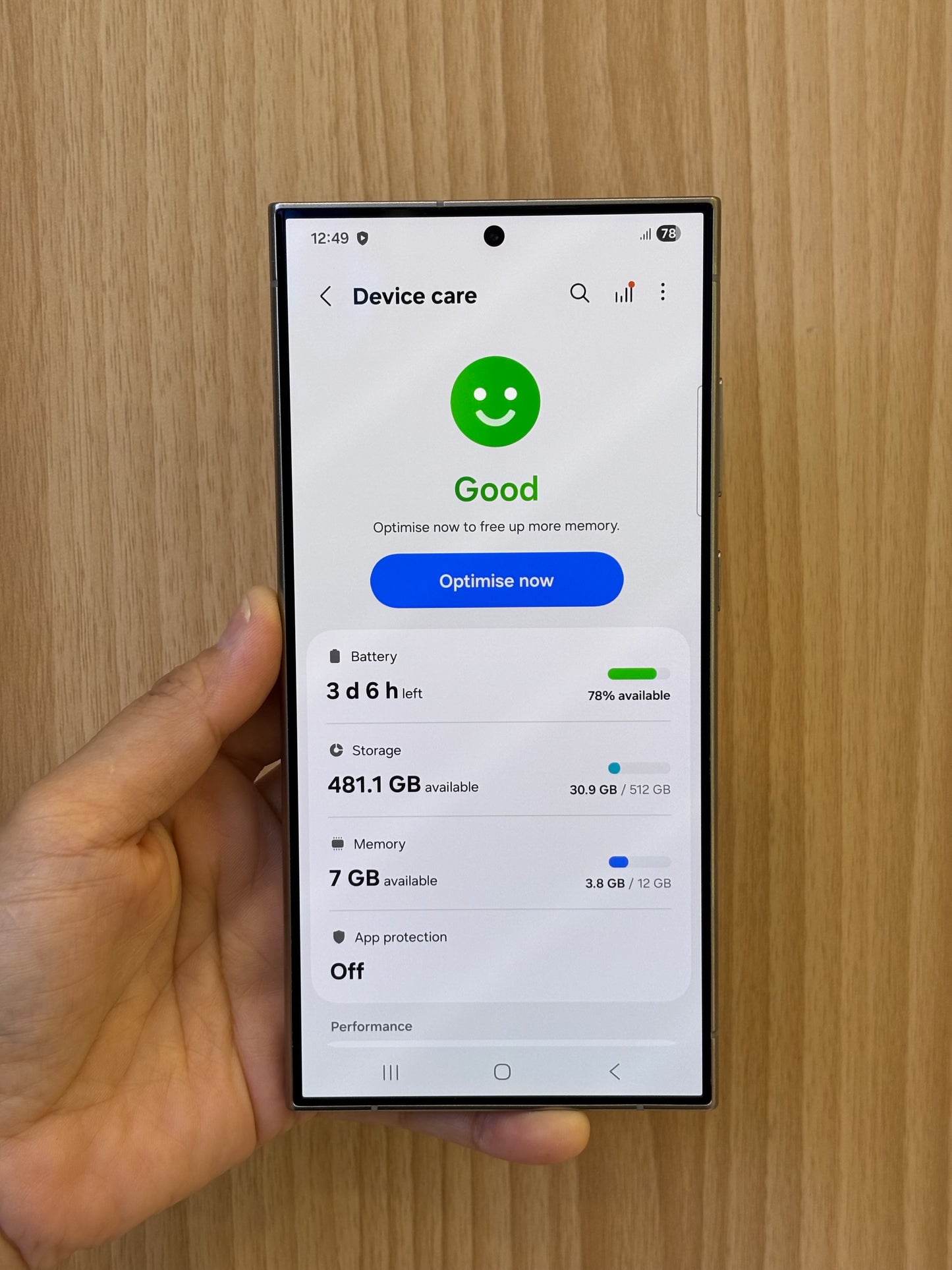 Samsung S24 Ultra, 512GB (Grade A) *78741