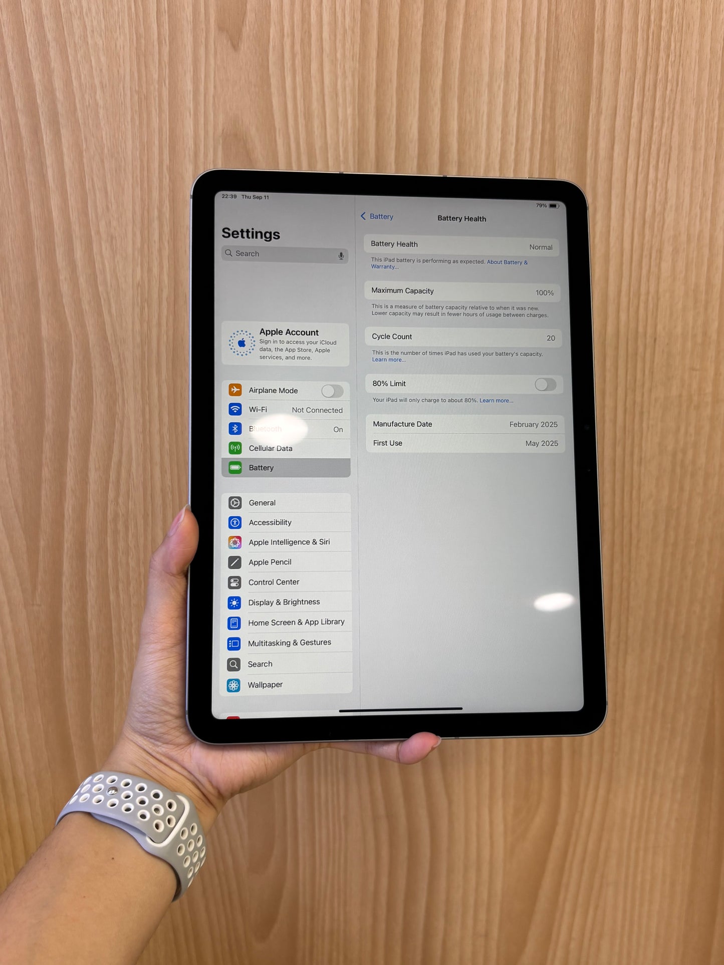 iPad Air 11-inch (M3) Cellular, 128GB *66973