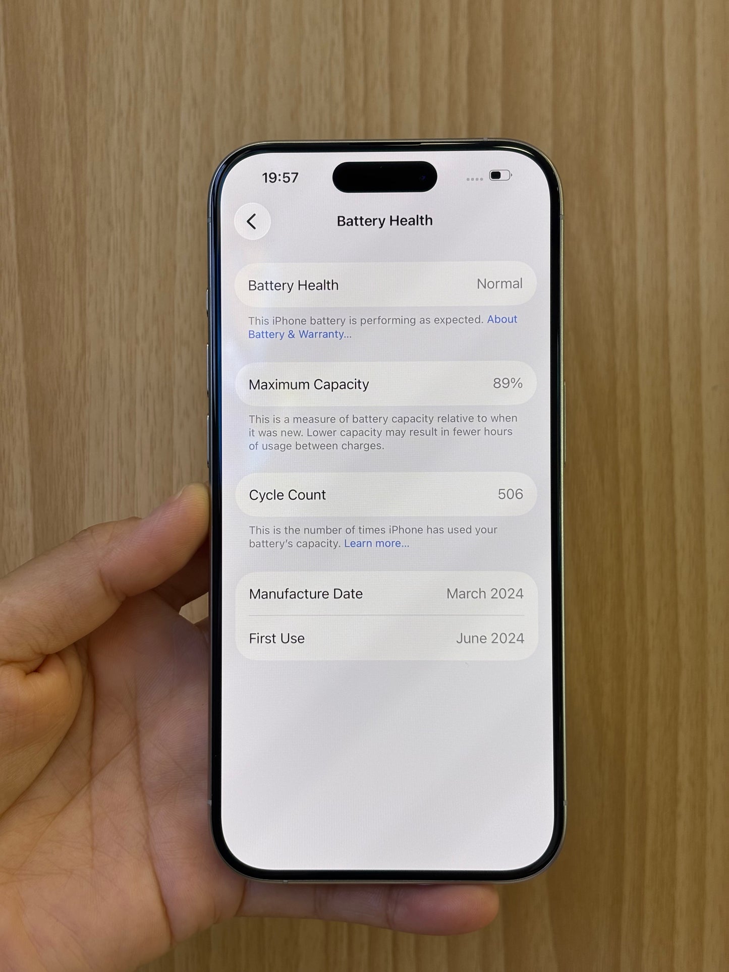 iPhone 15 Pro, 256GB (Grade A) *06090