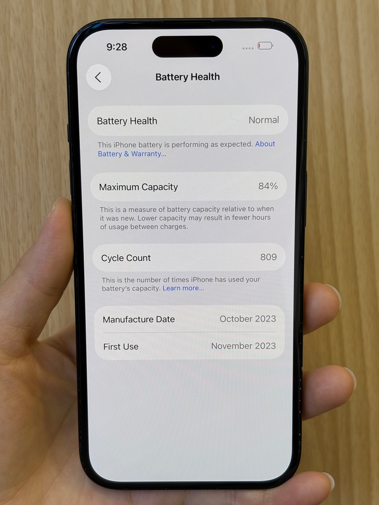 iPhone 15, 256GB (Grade B) *75932