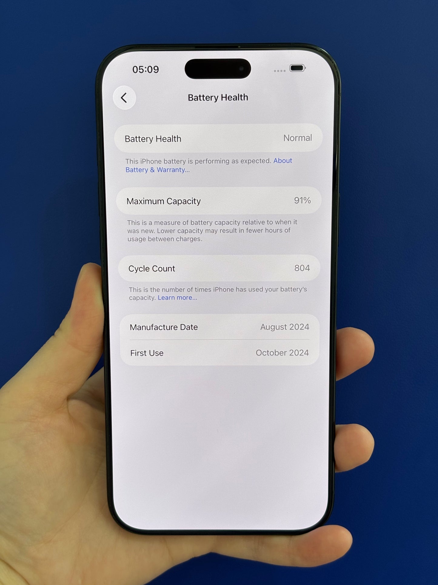 iPhone 16 Pro Max, 512GB (Grade A) *67075