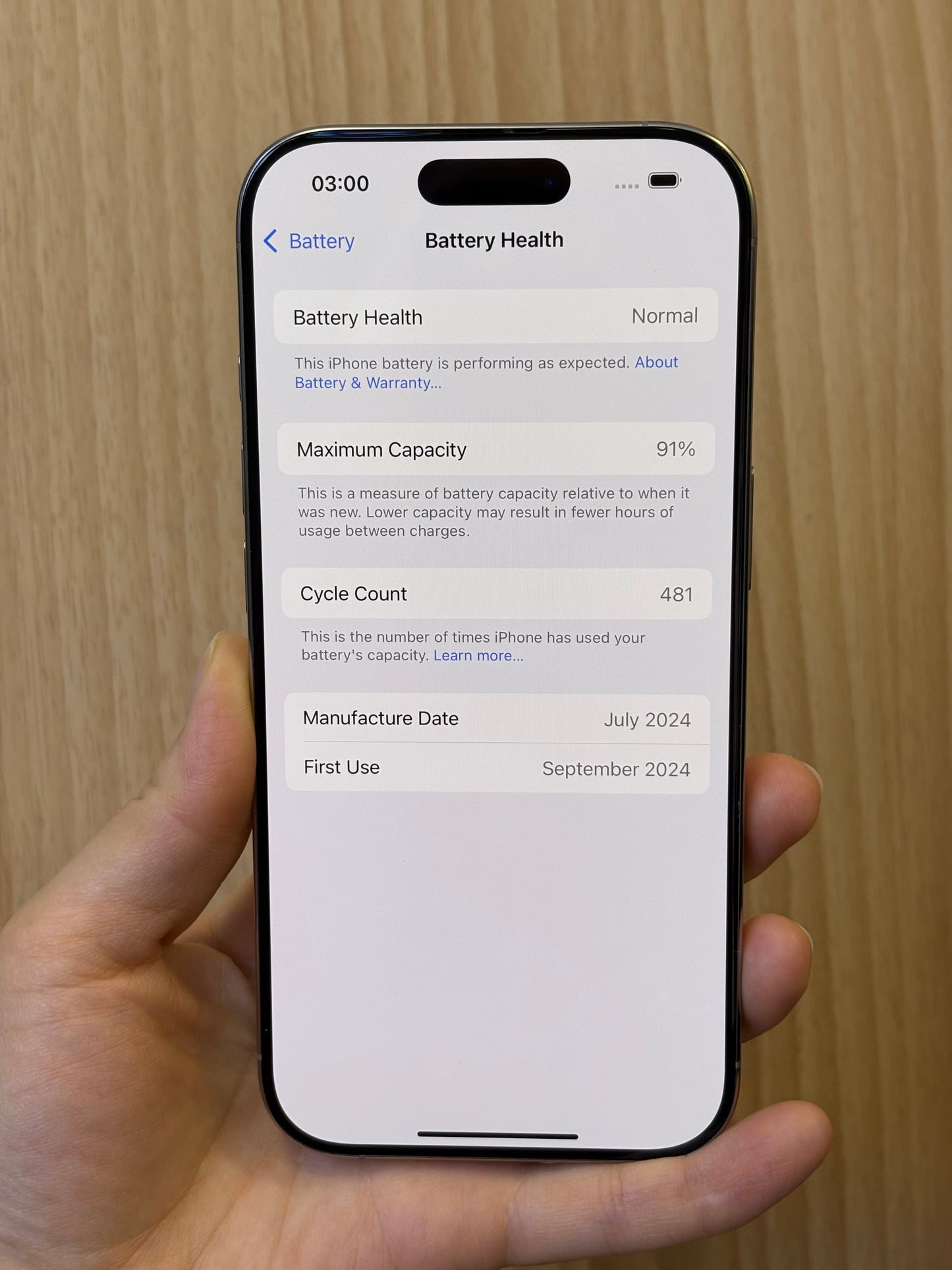 iPhone 16 Pro, 128GB (Grade A) *62282