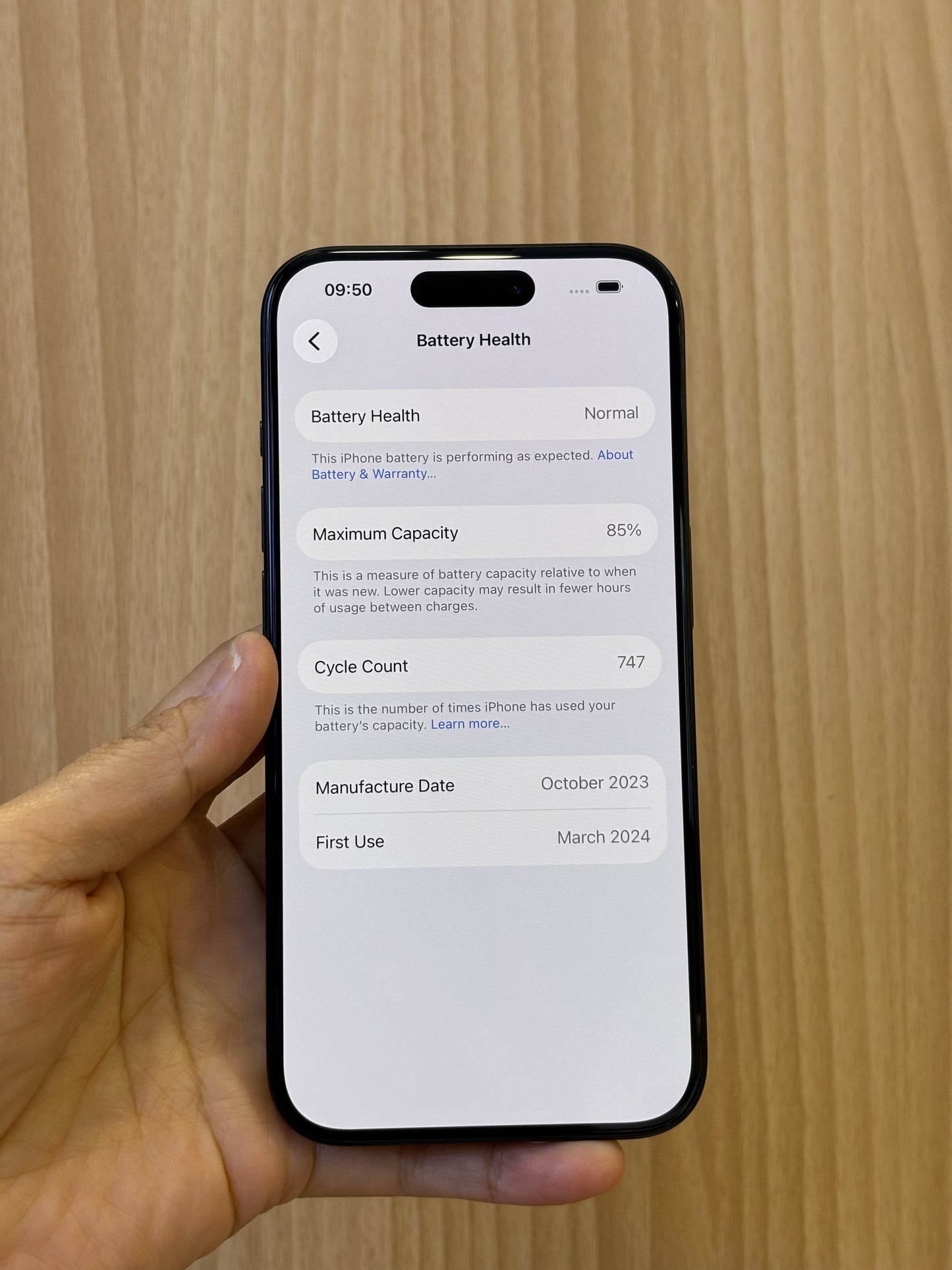 iPhone 15 Pro, 256GB (Garde A) *42340