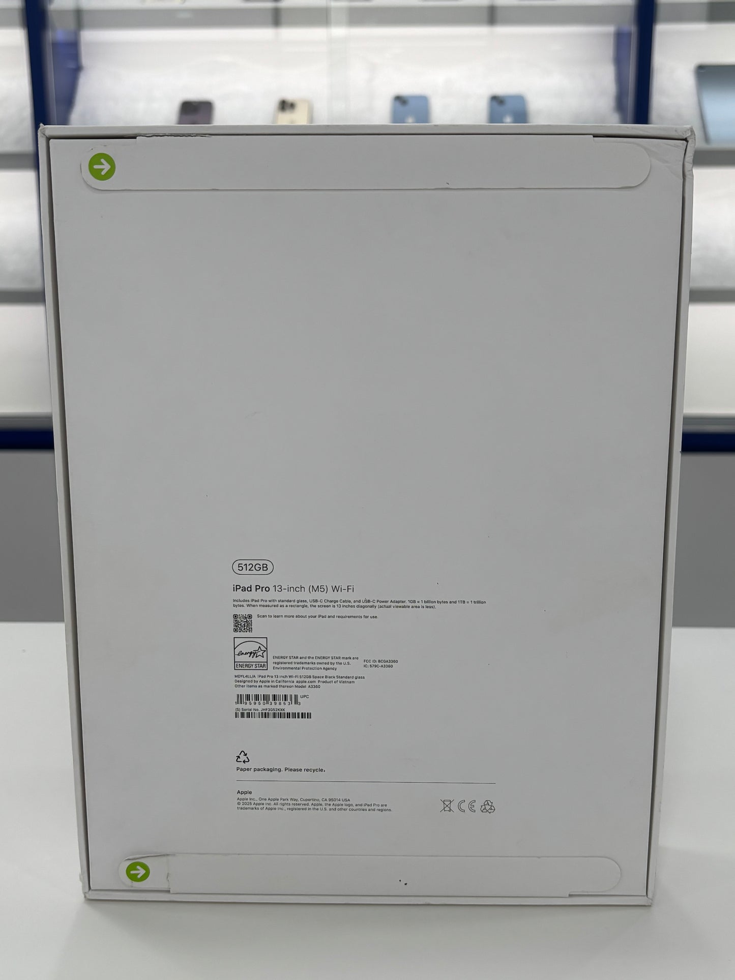 iPad Pro 13-inch (M5) Wi-Fi, 512GB (New) *52KXK