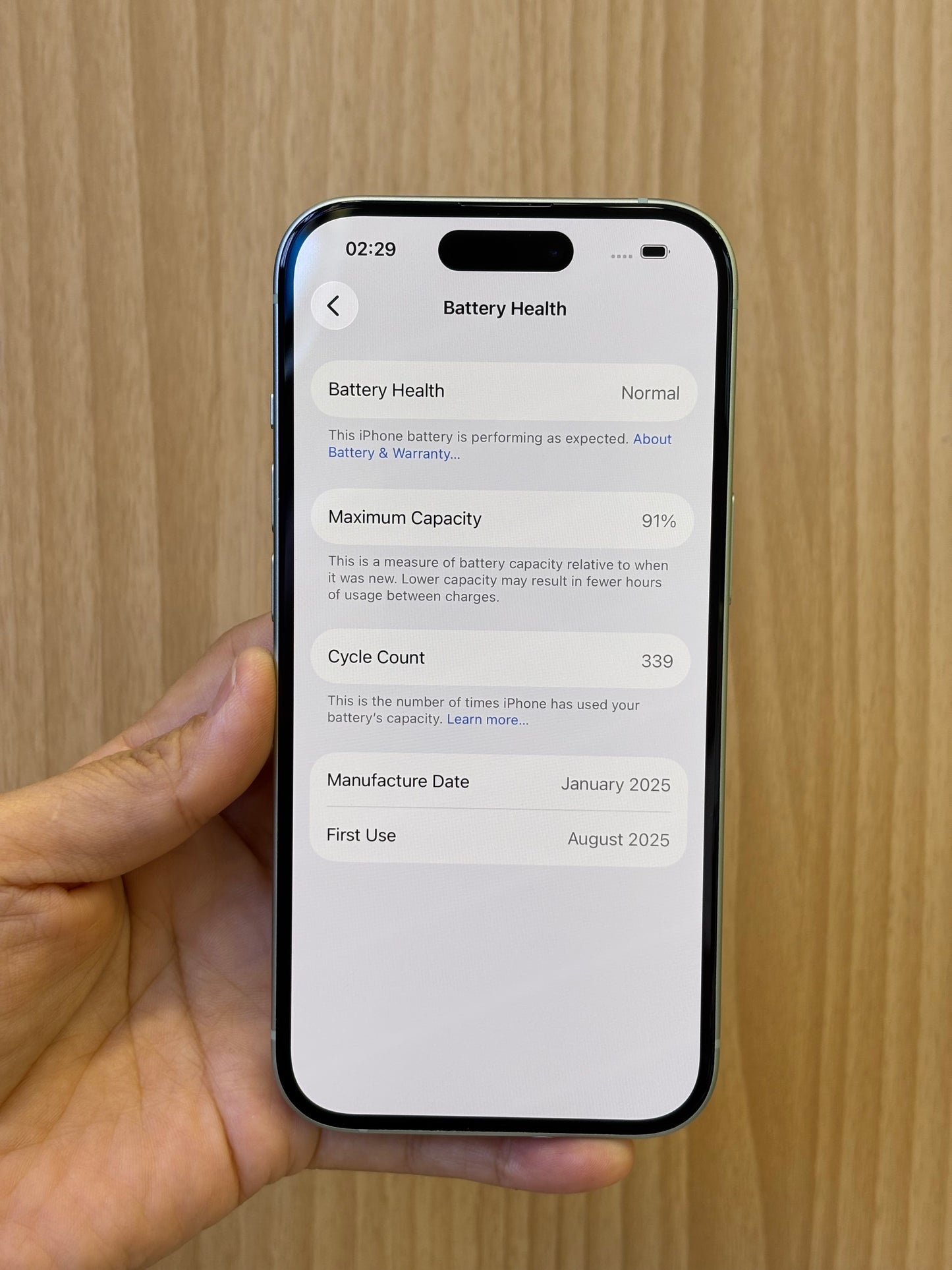 iPhone 15, 256GB (Grade B) *75134