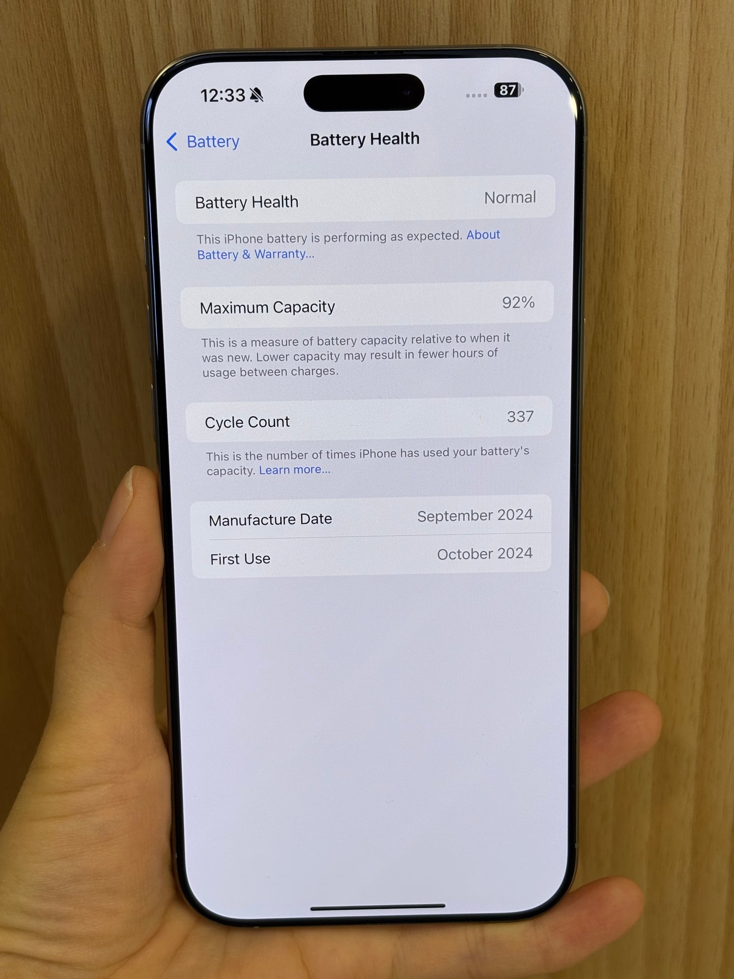 iPhone 16 Pro Max, 1TB (Grade A) *55569