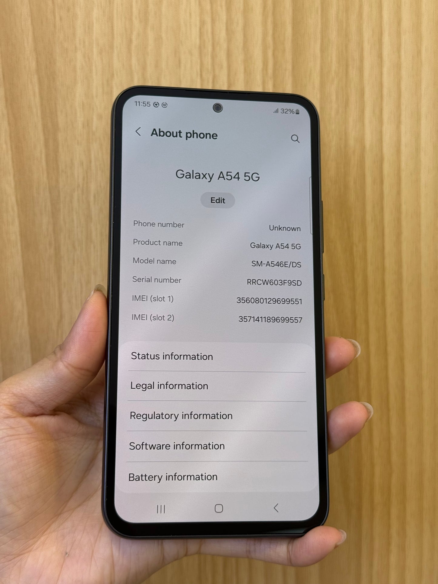 Samsung Galaxy A54 5G, 256GB *99551