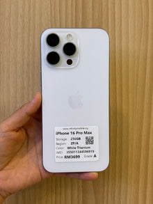 iPhone 16 Pro Max, 256GB (Grade A) *96919