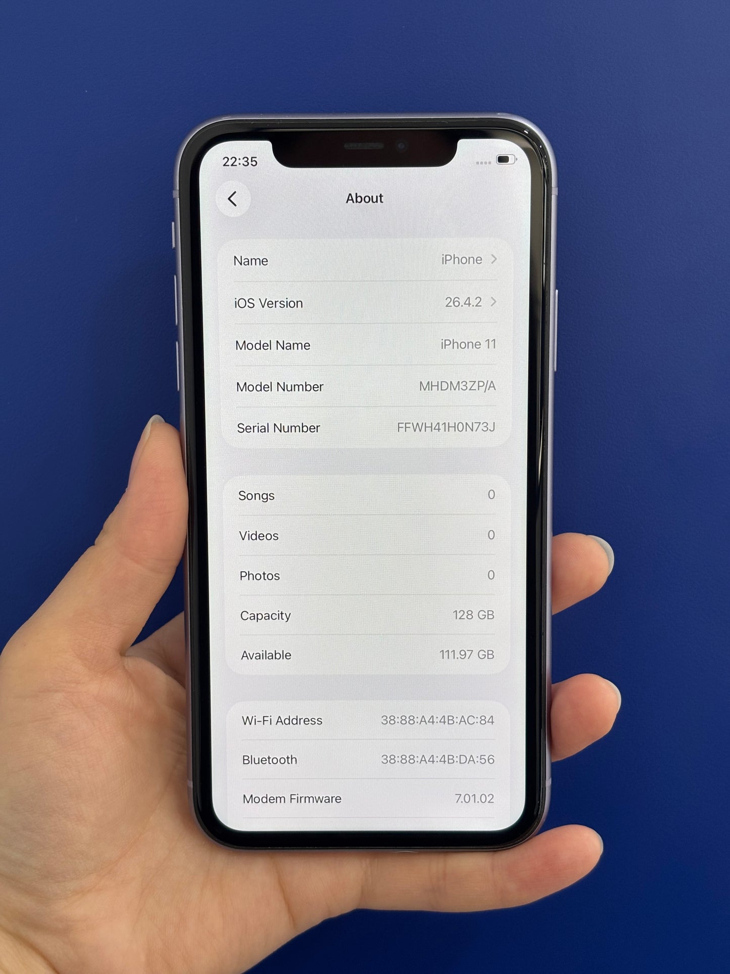 iPhone 11, 128GB (Grade B) *95763