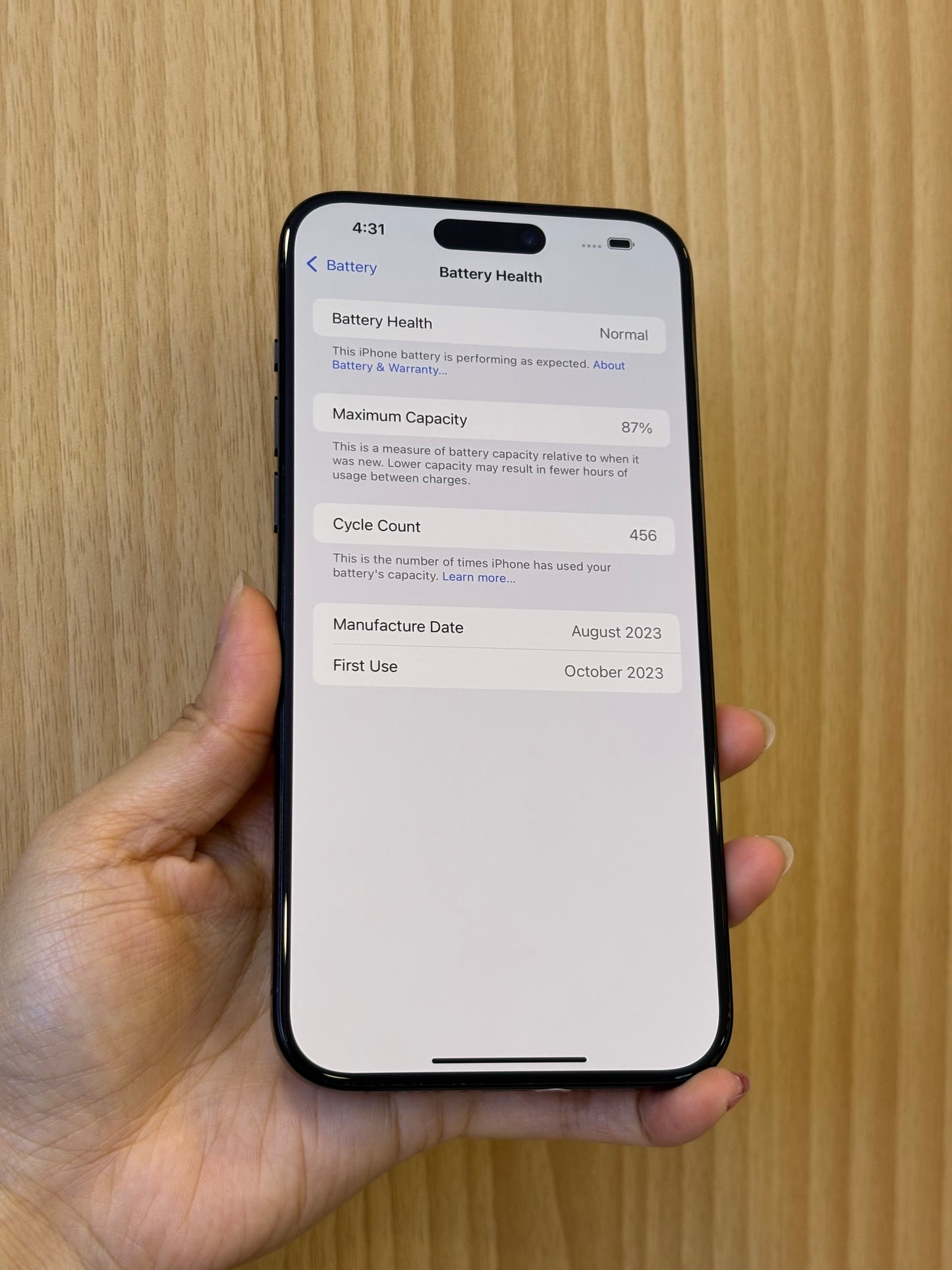 iPhone 15 Pro Max, 256GB (Grade A) *73315