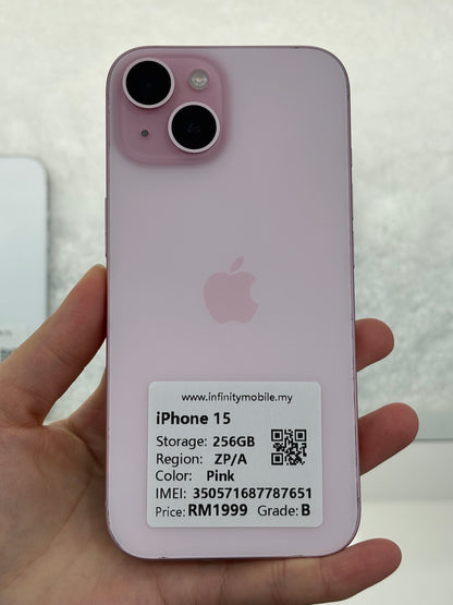 iPhone 15, 256GB (Grade B) *87651