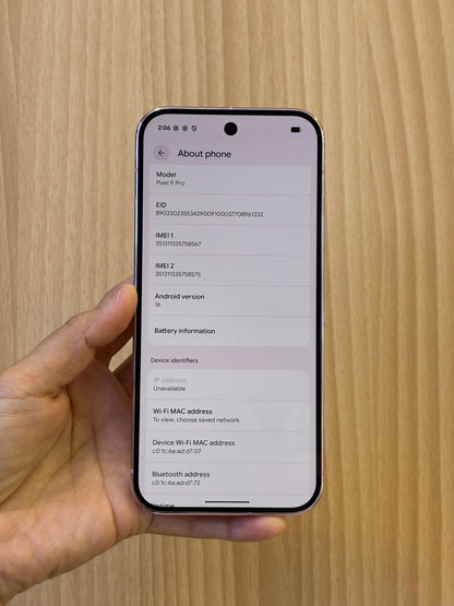 Google Pixel 9 Pro, 256GB (Grade A) *58567