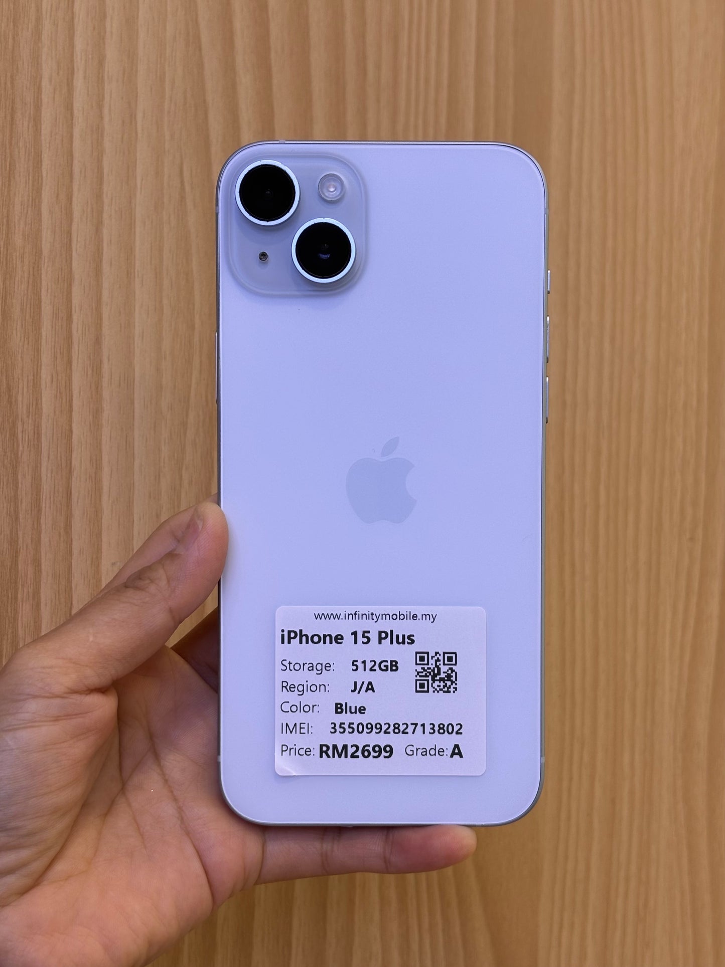 iPhone 15 Plus, 512GB (Grade A) *13802