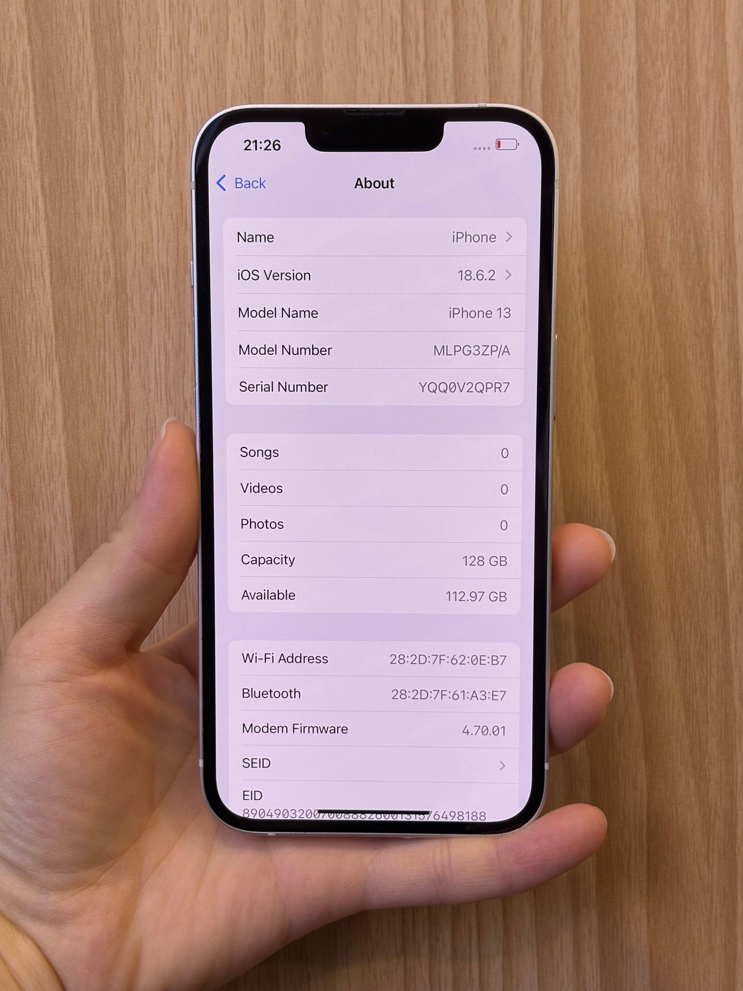 iPhone 13, 128GB (Grade A) *63705