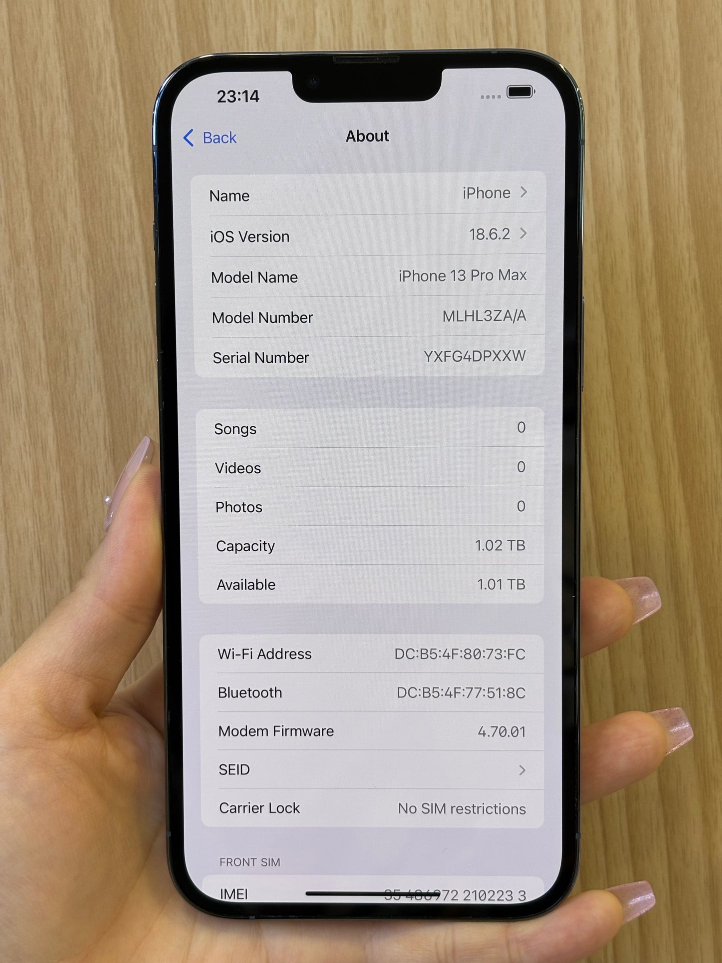 iPhone 13 Pro Max, 1TB (Grade A) *02233