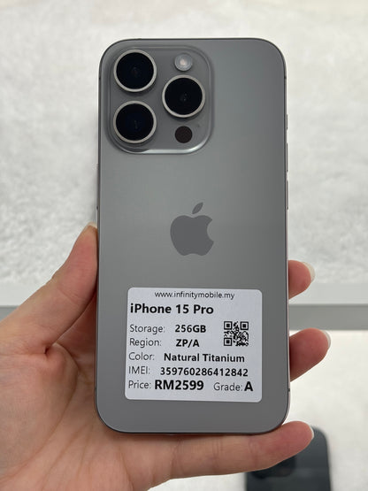 iPhone 15 Pro, 256GB (Grade A) *12842