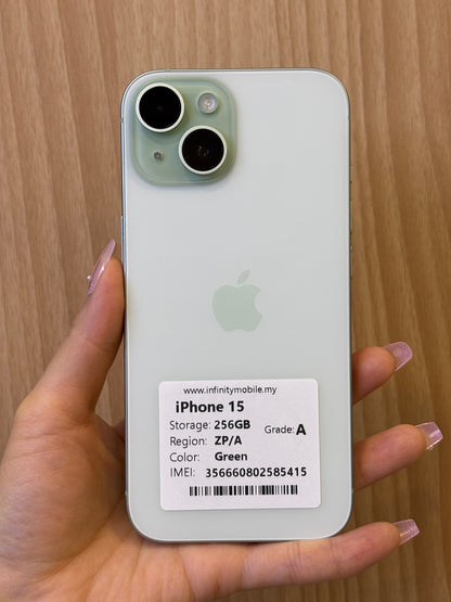 iPhone 15, 256GB (Grade A) *85415