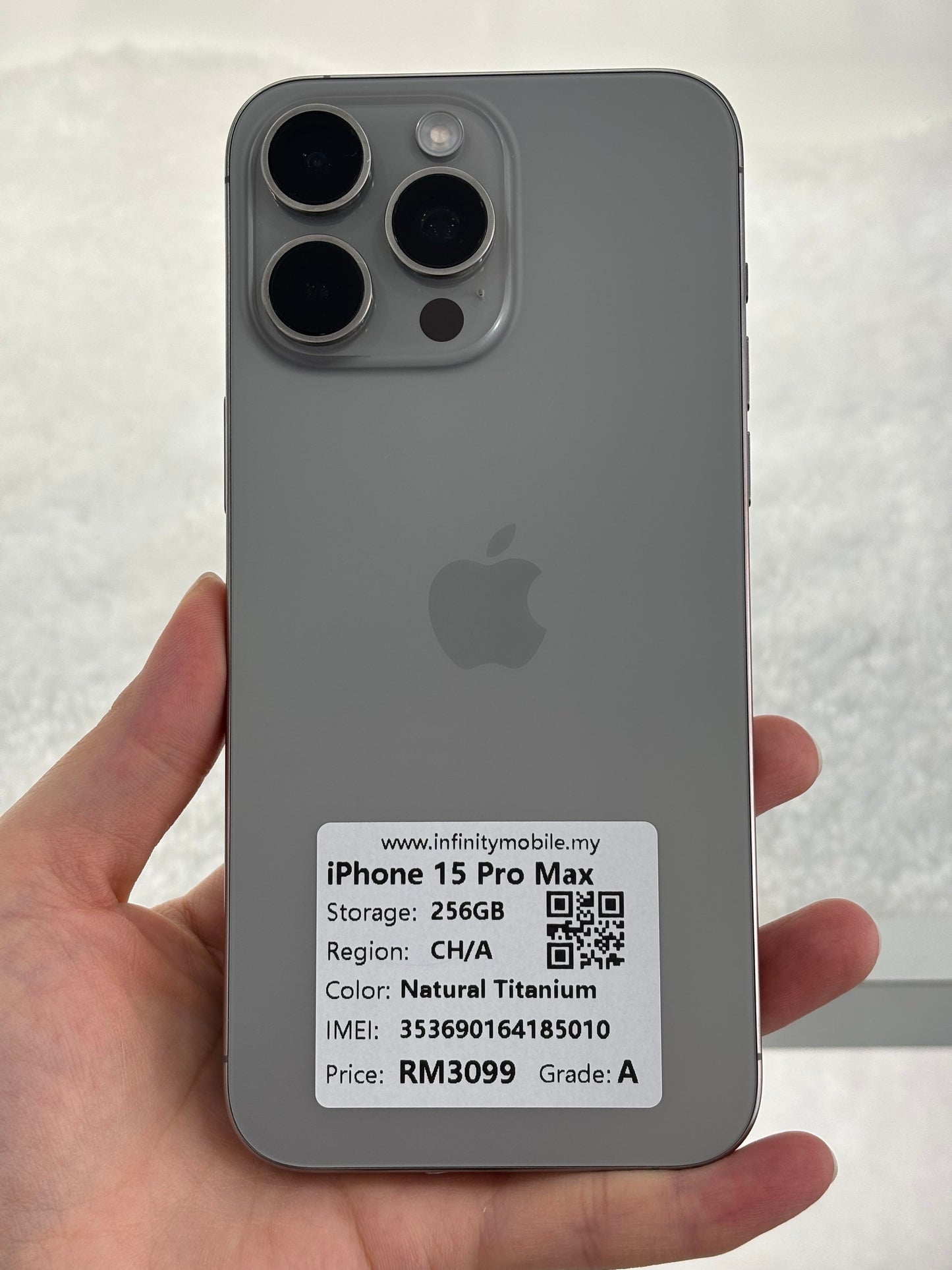 iPhone 15 Pro Max, 256GB (Grade A) *85010