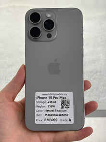 iPhone 15 Pro Max, 256GB (Grade A) *85010