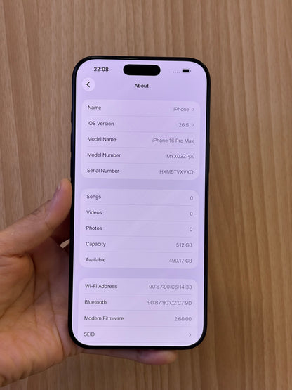 iPhone 16 Pro, 512GB (Grade A) *87336