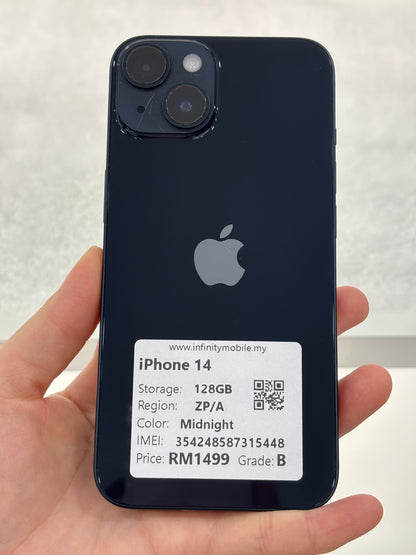 iPhone 14, 128GB (Grade B) *15448