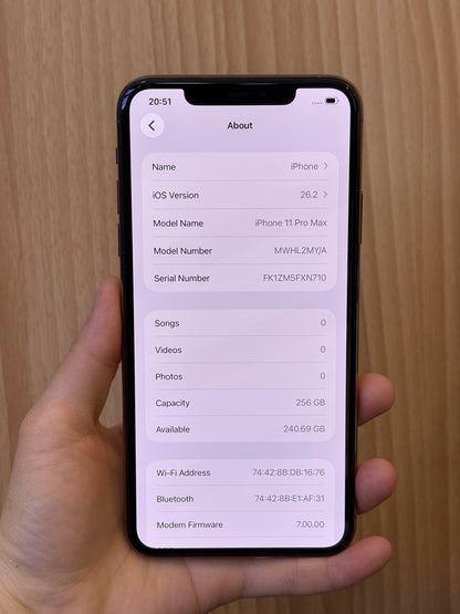 iPhone 11 Pro Max, 256GB (Grade B) *11132