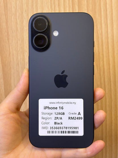 iPhone 16, 128GB (Grade A) *95981