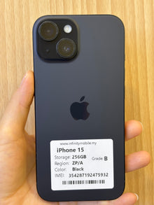 iPhone 15, 256GB (Grade B) *75932