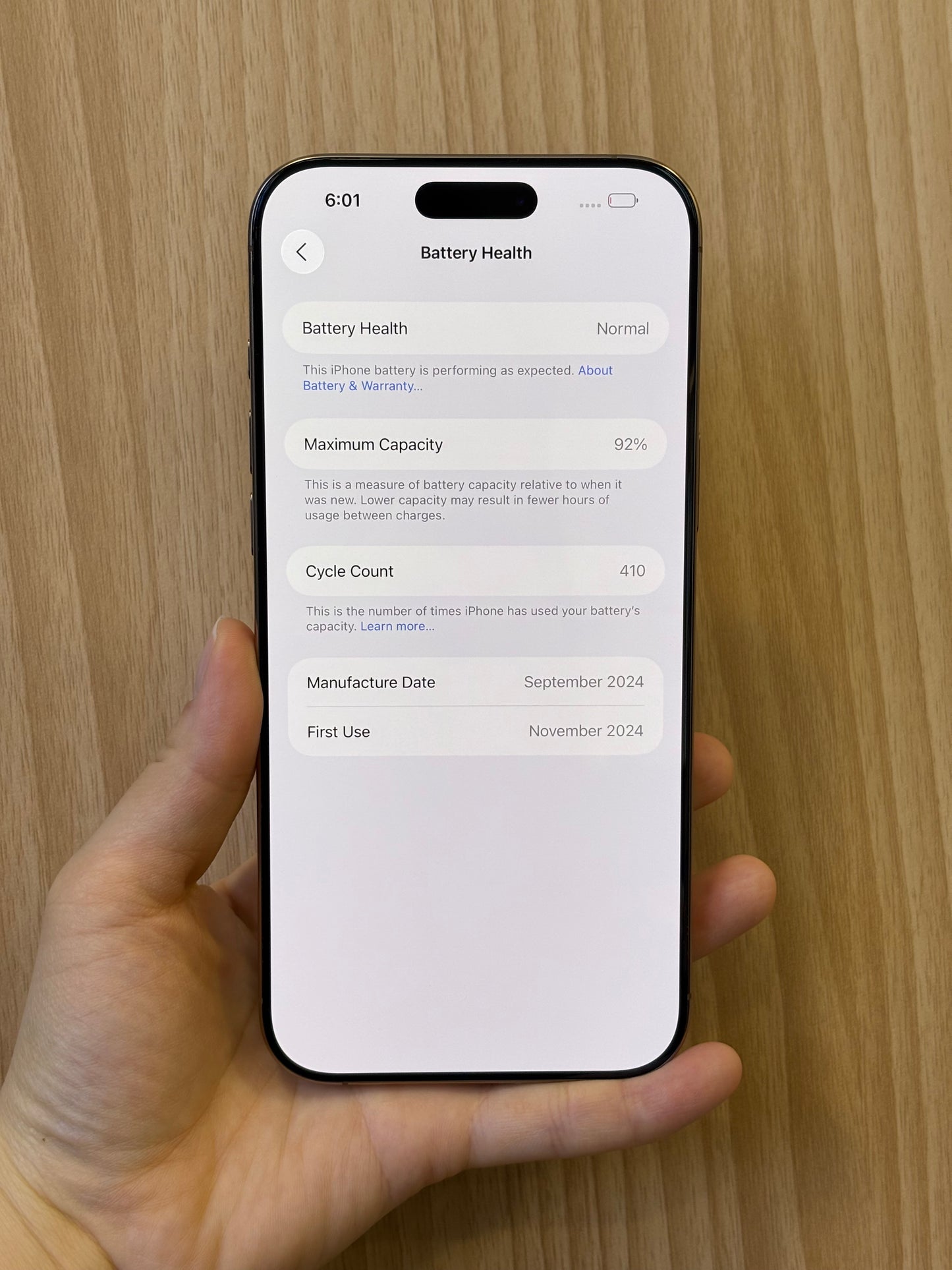 iPhone 16 Pro Max, 256GB (Grade A) *04071