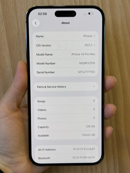 iPhone 14 Pro Max, 128GB (Grade B) *68761