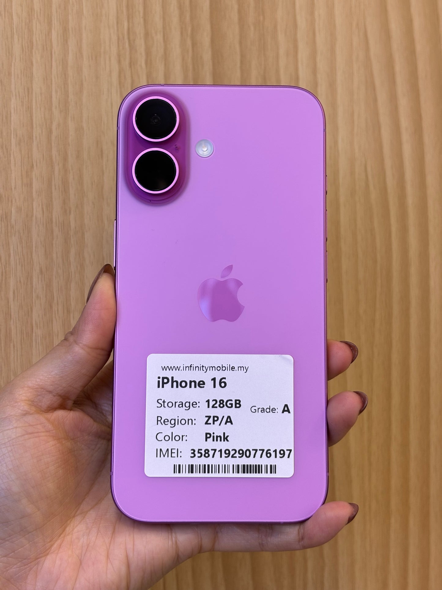 iPhone 16, 128GB (Grade A) *76197