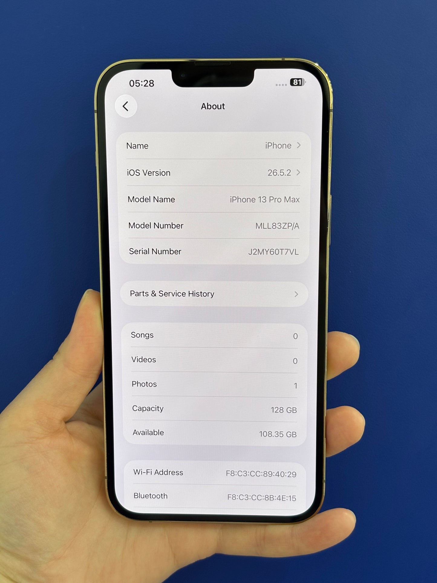 iPhone 13 Pro Max, 128GB (Grade AB) *11215