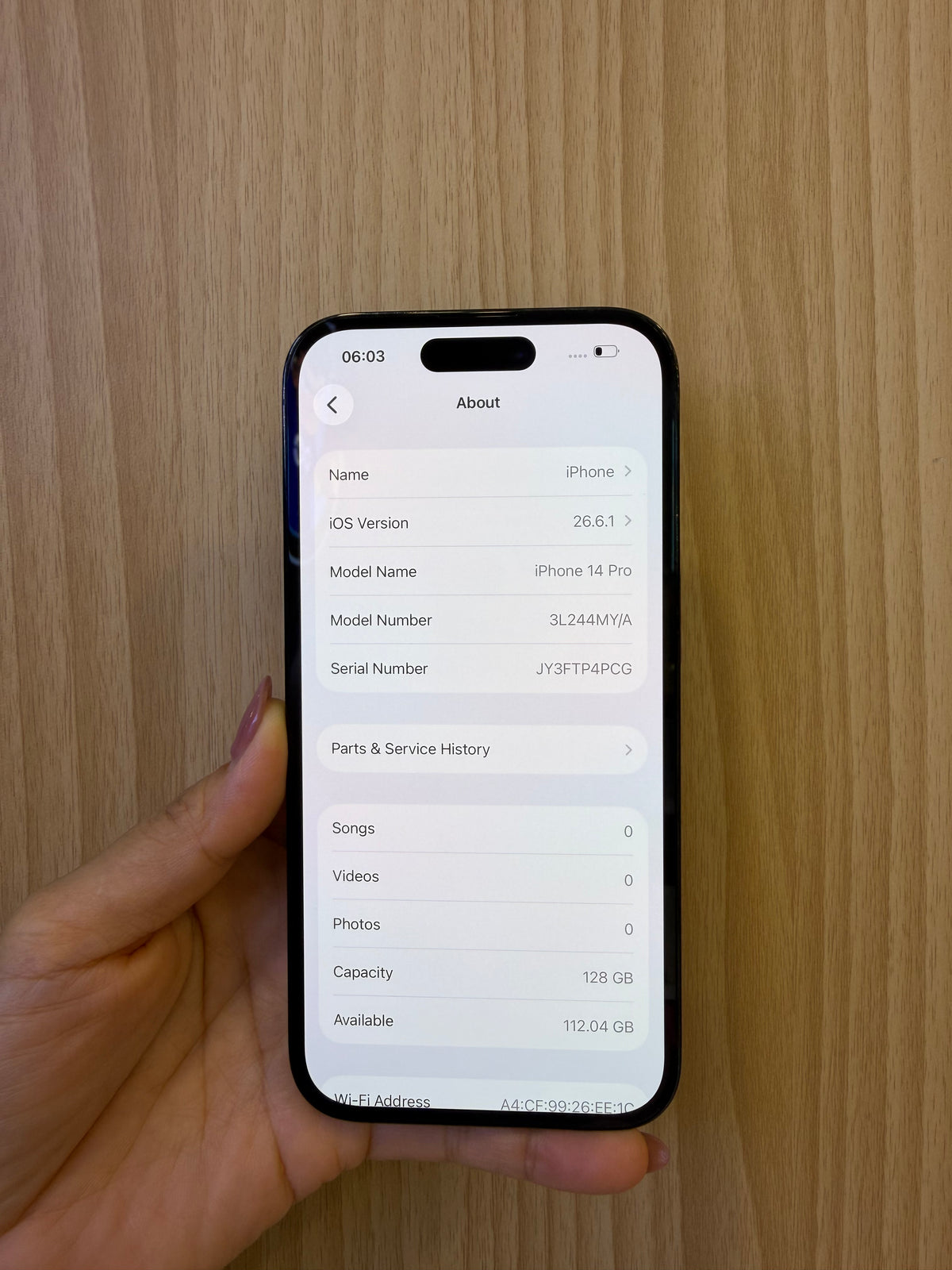iPhone 14 Pro, 126GB (Grade B) *20982