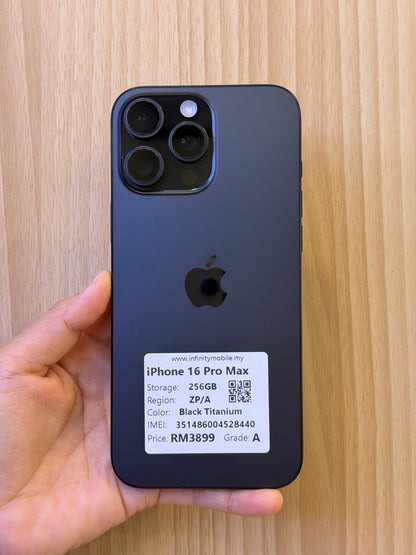 iPhone 16 Pro Max, 256GB (Grade A) *28440