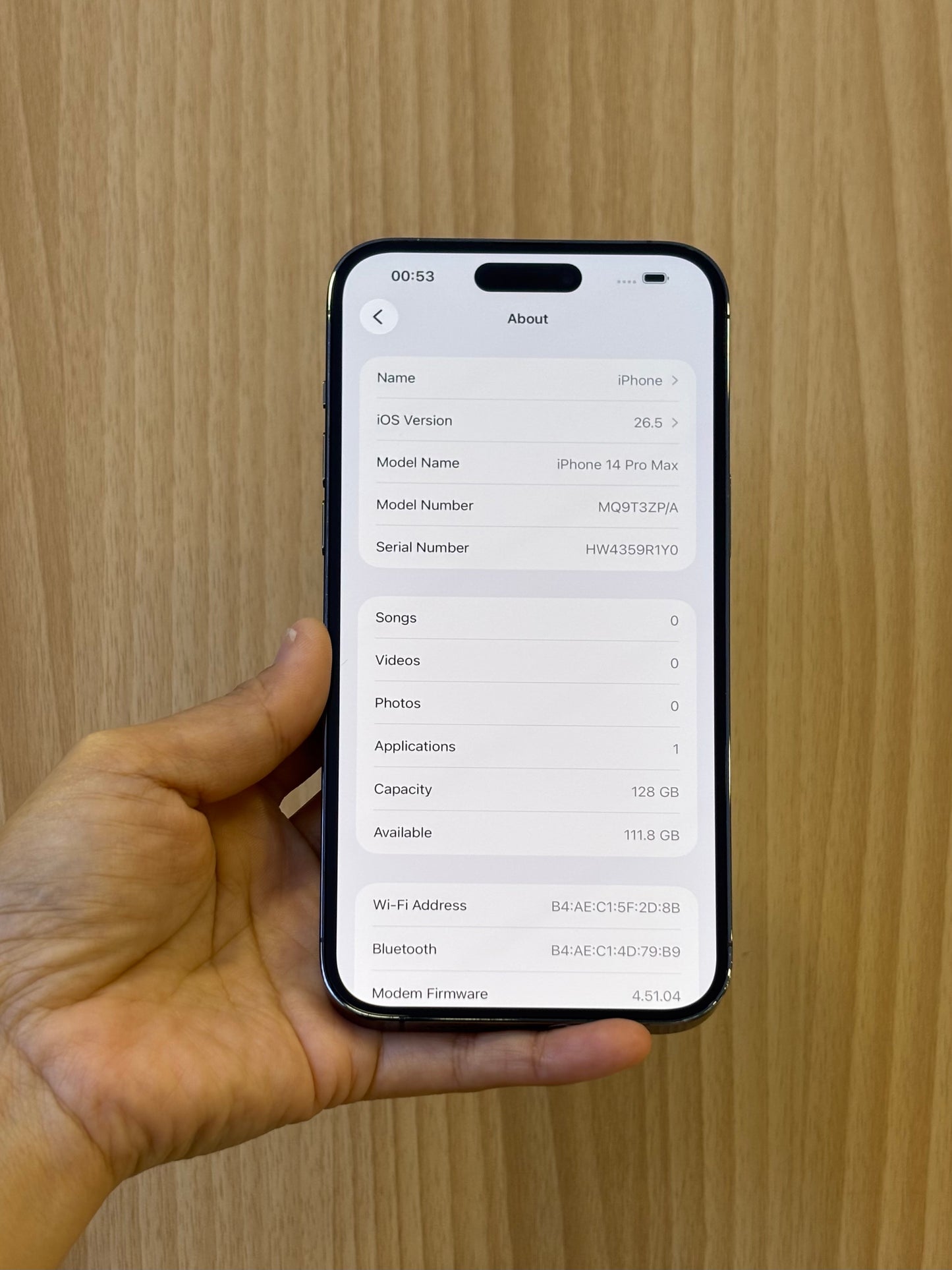 iPhone 14 Pro max, 128GB (Grade B) *43462