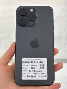 iPhone 15 Pro Max, 256GB (Grade A) *27007
