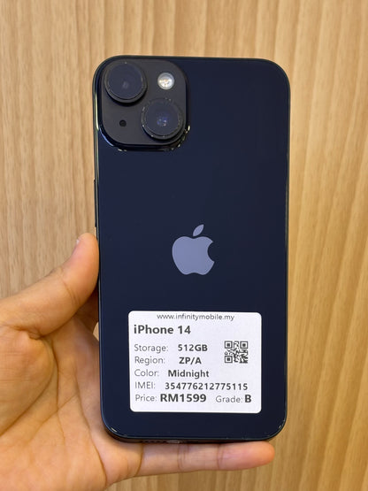 iPhone 14, 512GB (Grade B) *75115