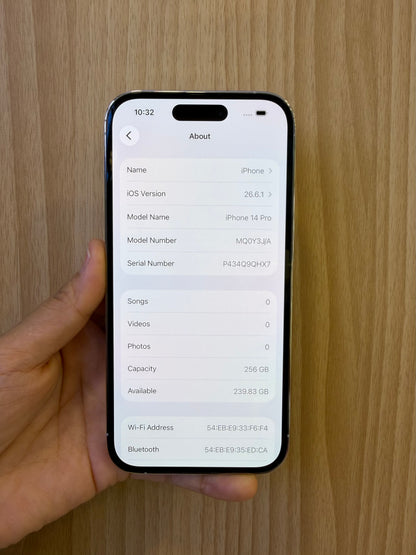 iPhone 14 Pro, 256GB (Grade A) *61575