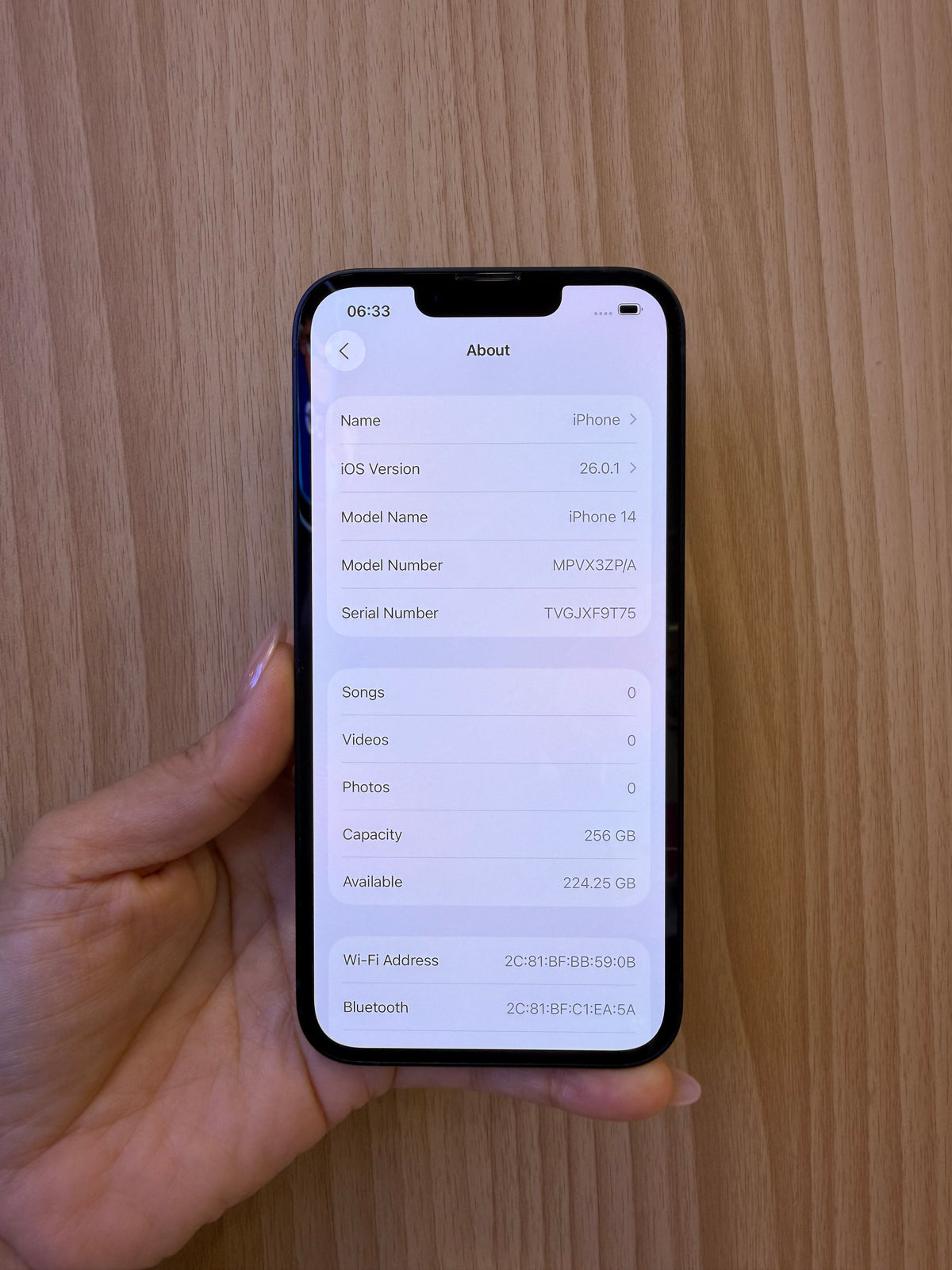 iPhone 14, 256GB (Grade A) *35493