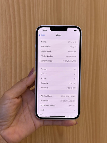 iPhone 14, 128GB (Grade A) *50532